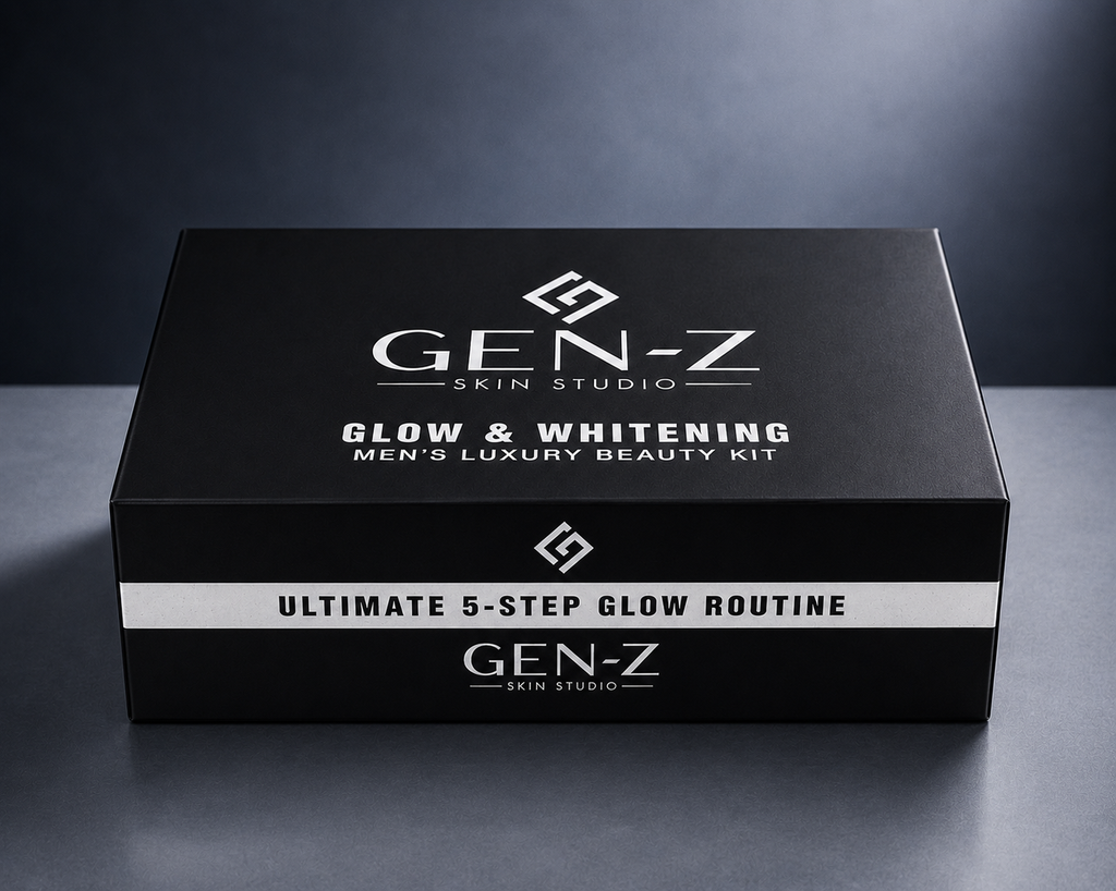 Glow & whitening men's luxury beauty kit