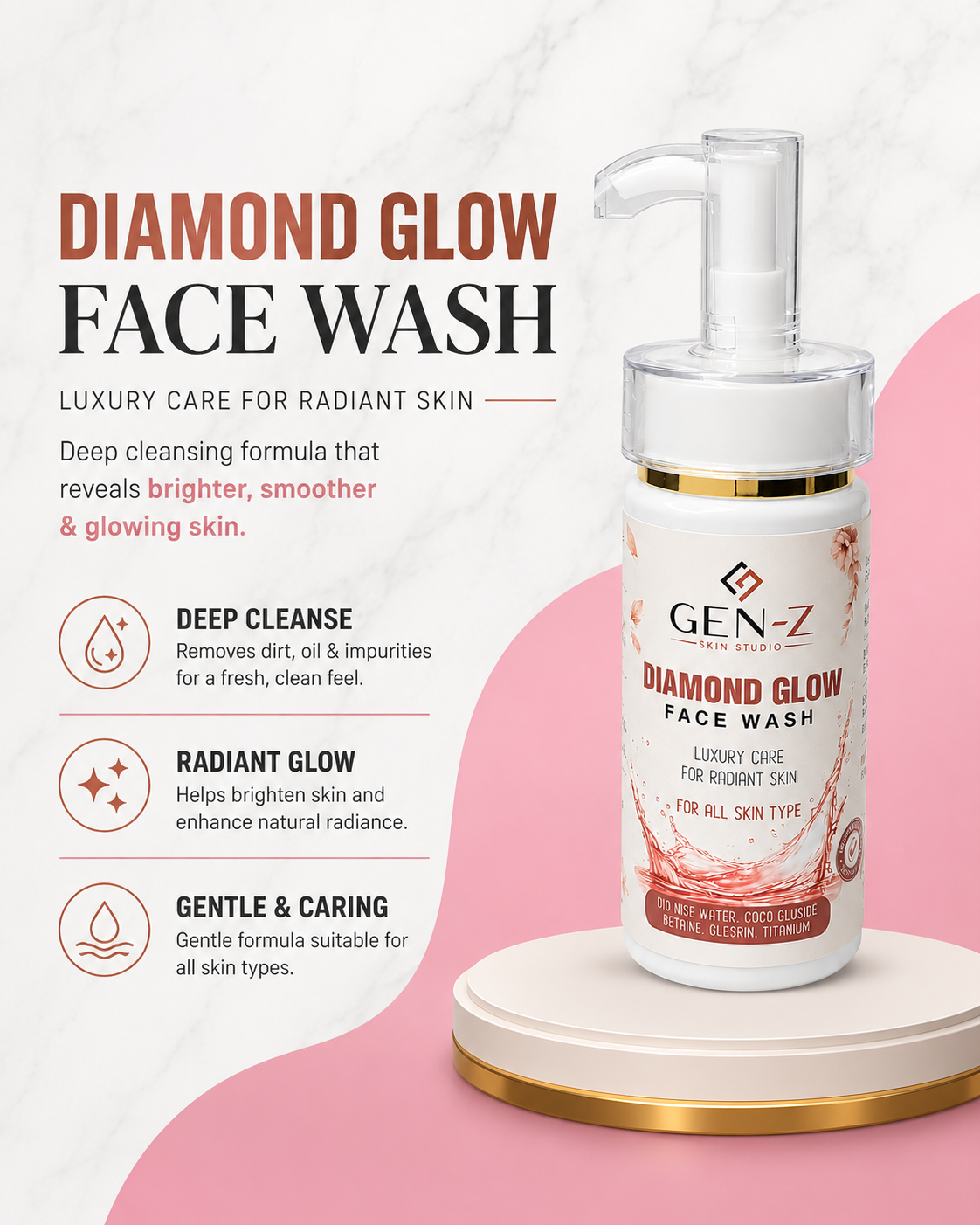 Whitening Diamond Women Luxury Beauty Kit