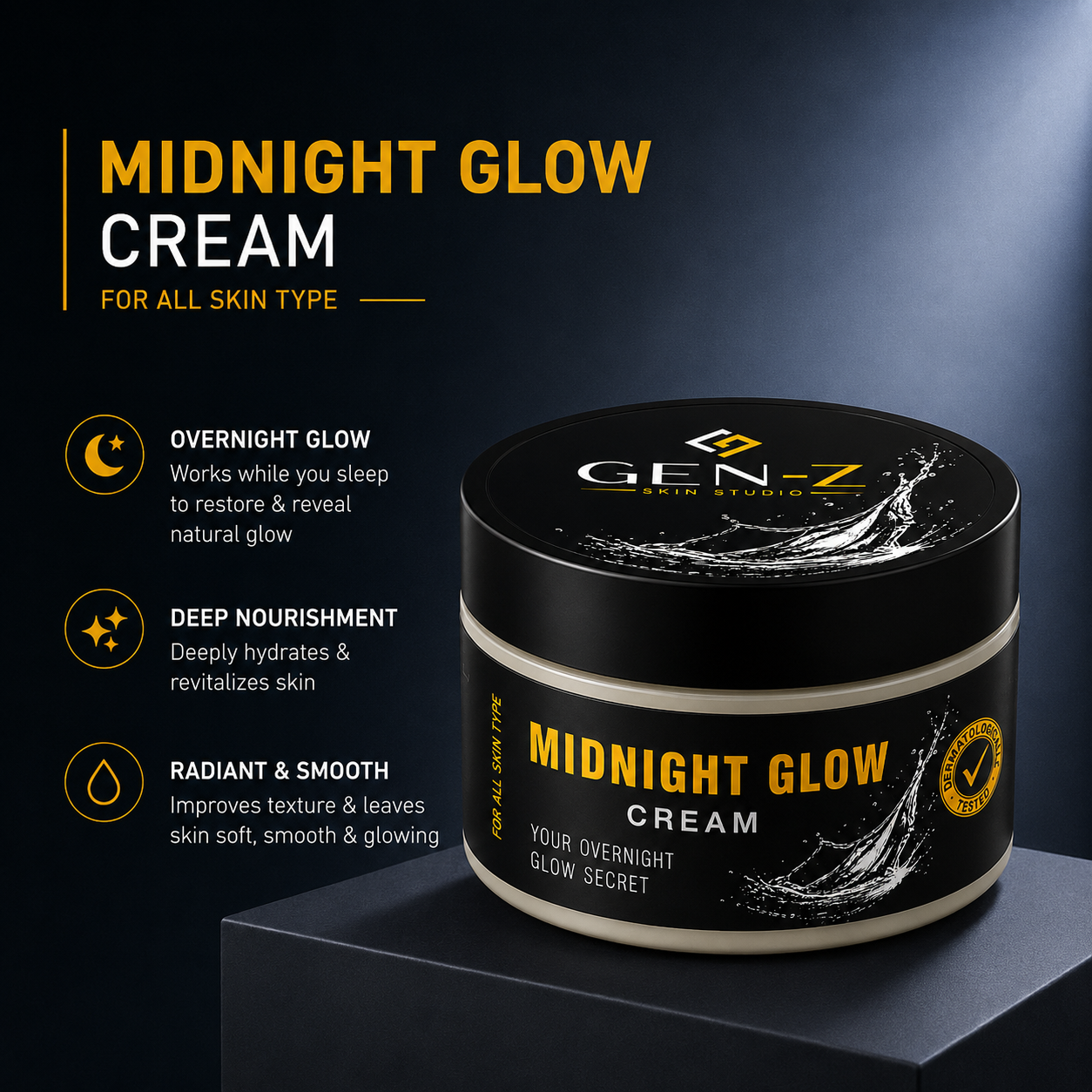 Glow & whitening men's luxury beauty kit